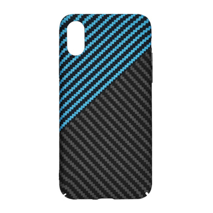 Maska za Apple iPhone XR, Techsuit, Carbonite FiberShell, Crno Plava