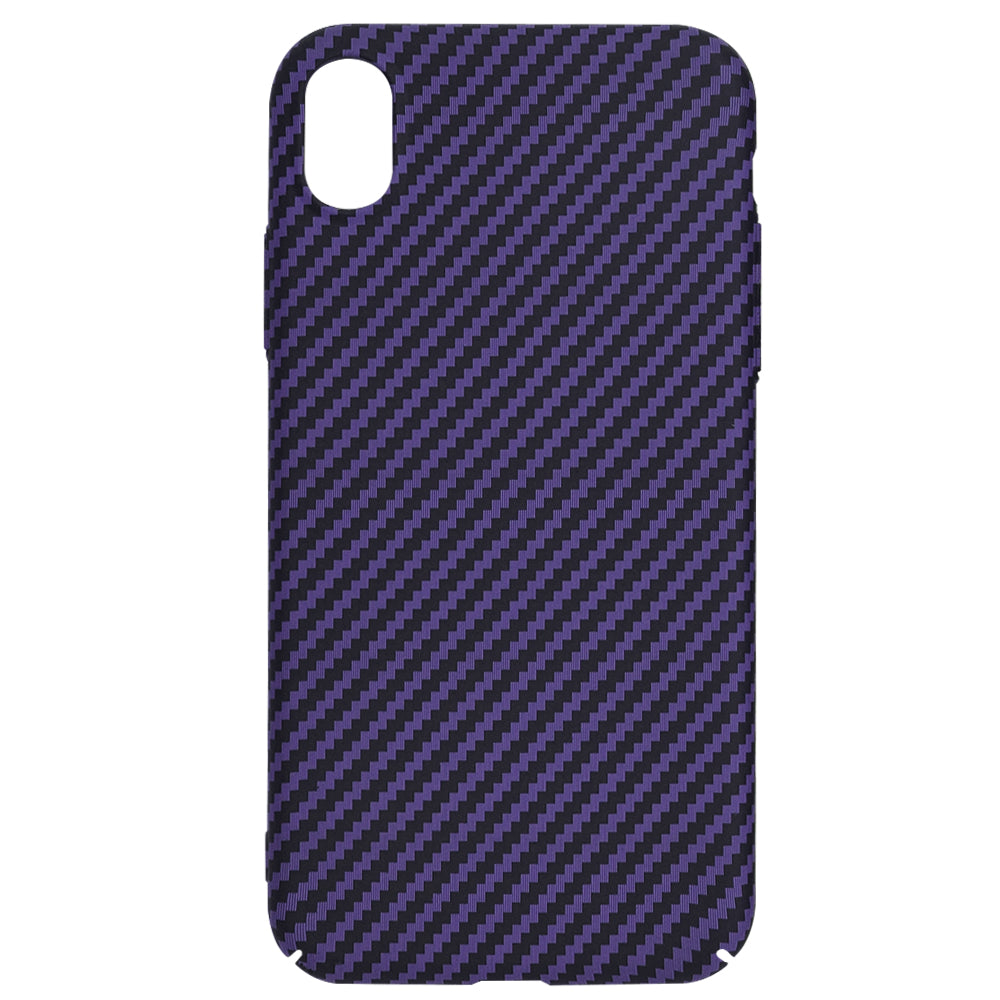 Maska za Apple iPhone XR, Techsuit, Carbonite FiberShell, Ljubičasta