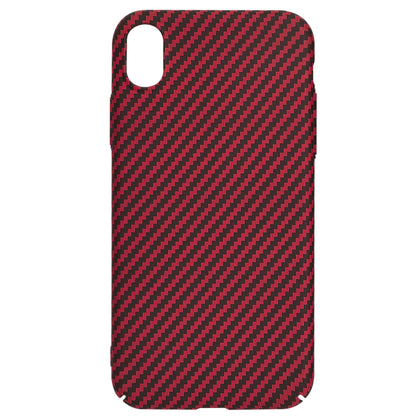 Maska za Apple iPhone XR, Techsuit, Carbonite FiberShell, Crvena