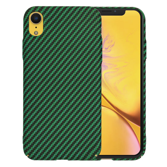 Maska za Apple iPhone XR, Techsuit, Carbonite FiberShell, Zelena