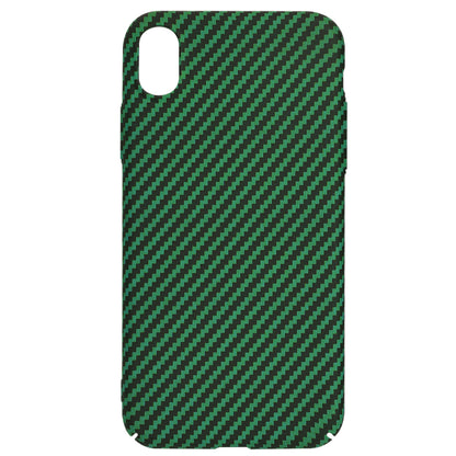 Maska za Apple iPhone XR, Techsuit, Carbonite FiberShell, Zelena