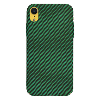Maska za Apple iPhone XR, Techsuit, Carbonite FiberShell, Zelena