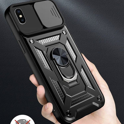 Maska za Apple iPhone XS Max, Techsuit, CamShield, Crna