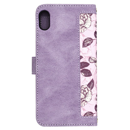 Maska za Apple iPhone XS Max, Techsuit, FlipCraft, Ljubičasta