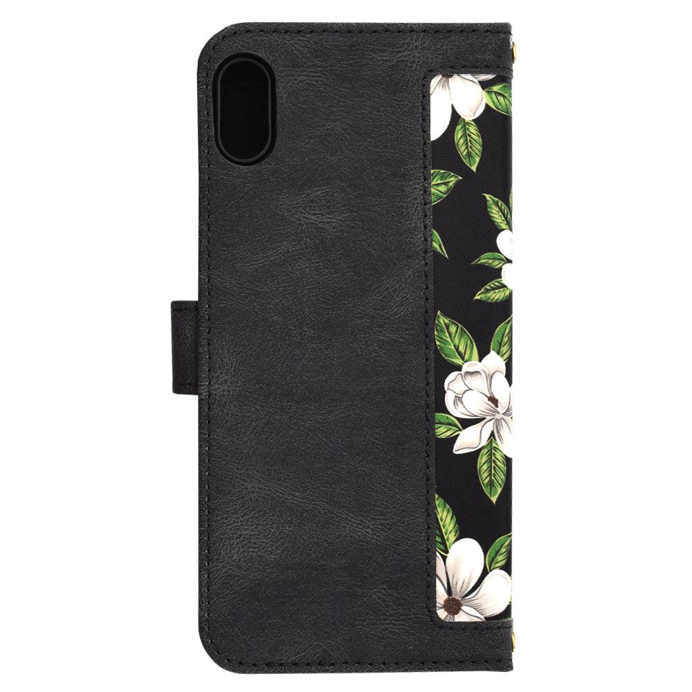 Maska za Apple iPhone XS Max, Techsuit, FlipCraft, Crna