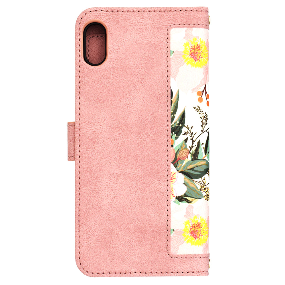 Futrola za Apple iPhone XS Max, Techsuit, FlipCraft, Roza