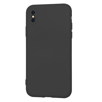 Maska za Apple iPhone XS / X, Techsuit, SoftFlex, Crna