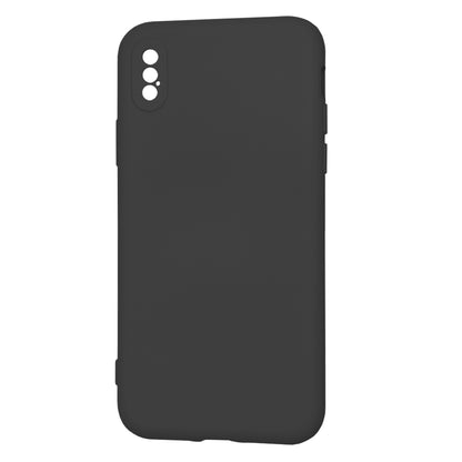 Maska za Apple iPhone XS / X, Techsuit, SoftFlex, Crna