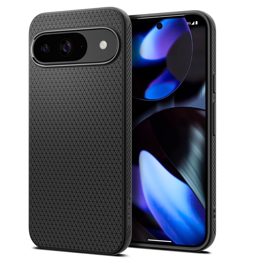 Futrola za Google Pixel 9 / 9 Pro, Spigen, Liquid Air Matte, Crna ACS07682