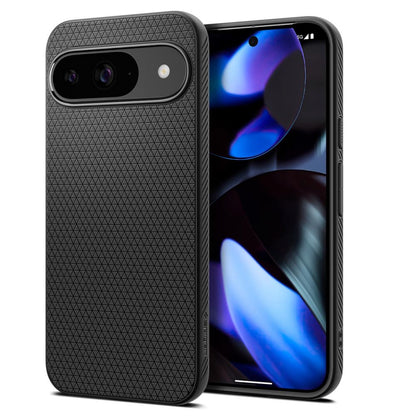Futrola za Google Pixel 9 / 9 Pro, Spigen, Liquid Air Matte, Crna ACS07682