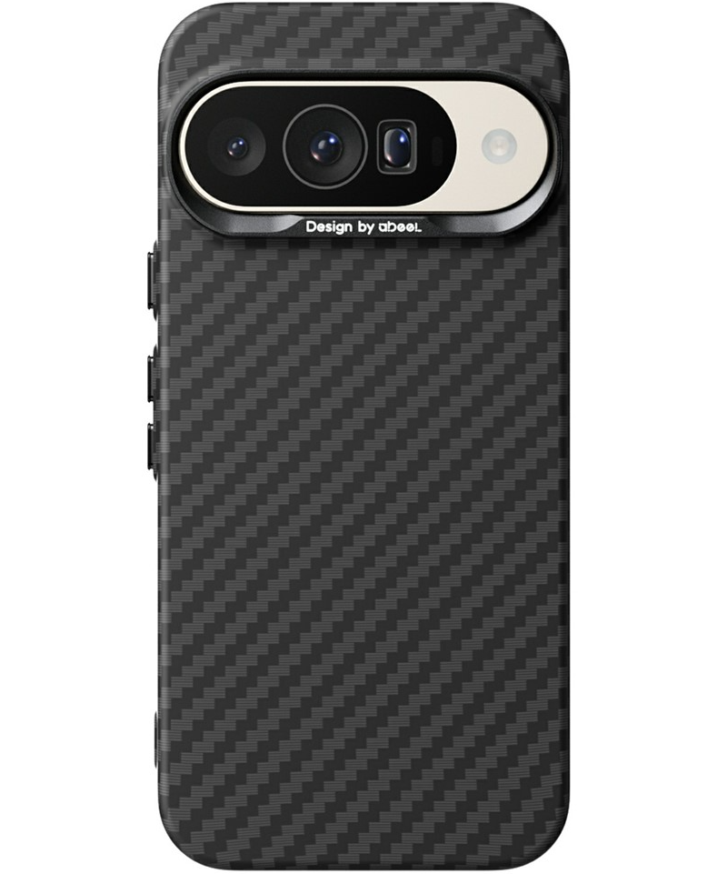 Maska za Google Pixel 10 Pro / 10, Abeei, Carbon Minimalist, Crna