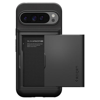Futrola za Google Pixel 9 Pro XL, Spigen, Slim Armor CS, Crna ACS07729