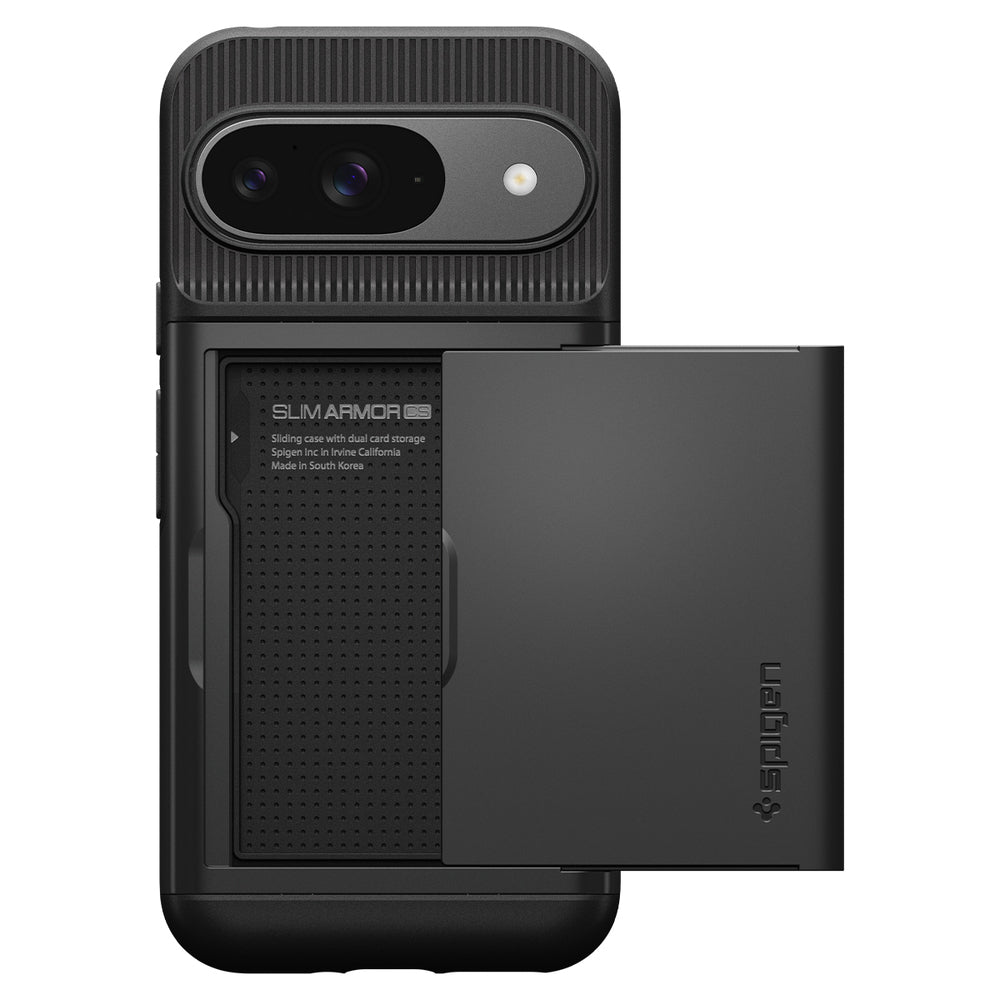 Futrola za Google Pixel 9 / 9 Pro, Spigen, Slim Armor CS, Crna ACS07695