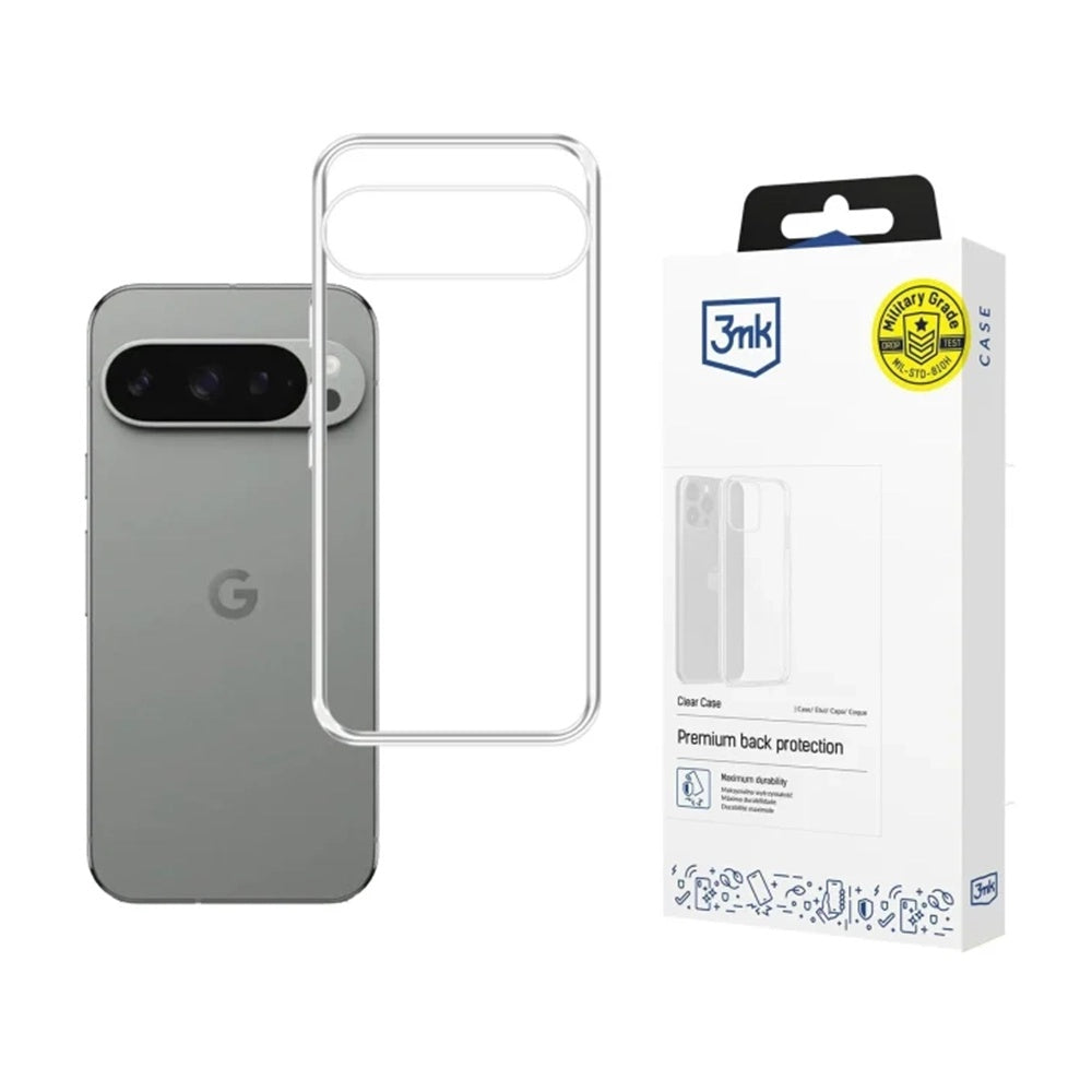 Maska za Google Pixel 10 Pro / 10, 3MK, Clear, Prozirna