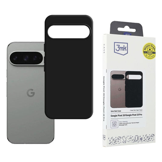 Maska za Google Pixel 10 Pro / 10, 3MK, Crna Mat