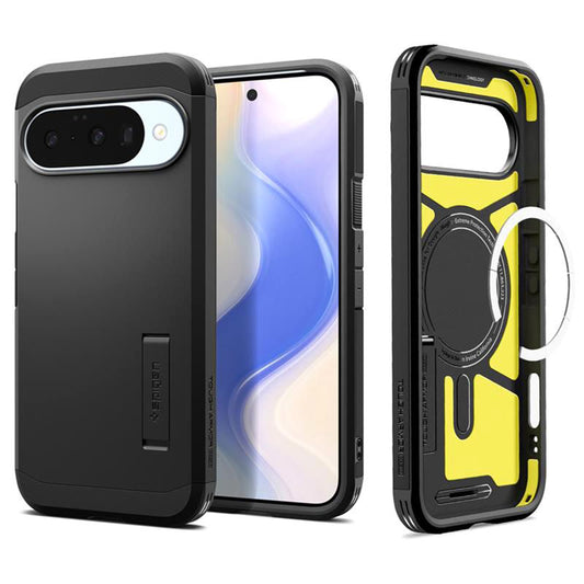 Maska za Google Pixel 10 Pro / 10, Spigen, Tough Armor, Crna