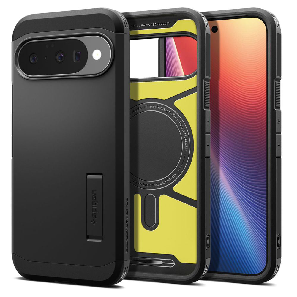 Maska za Google Pixel 10 Pro / 10, Spigen, Tough Armor, Crna