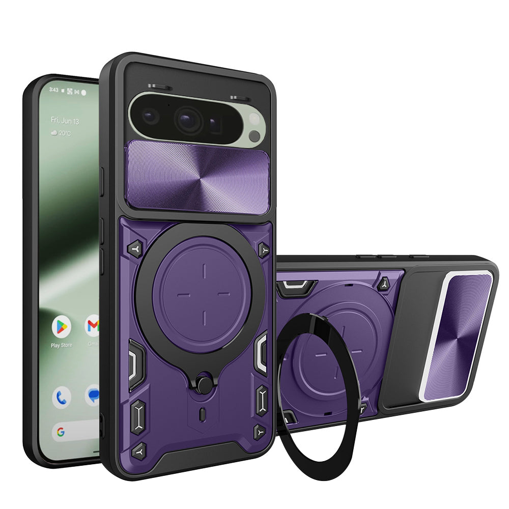 Maska za Google Pixel 10 Pro / 10, Techsuit, CamGuard Pro, Ljubičasta