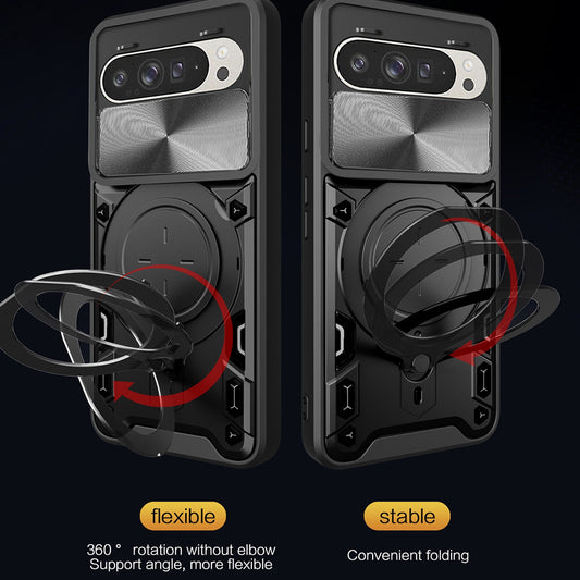 Maska za Google Pixel 10 Pro / 10, Techsuit, CamGuard Pro, Ljubičasta
