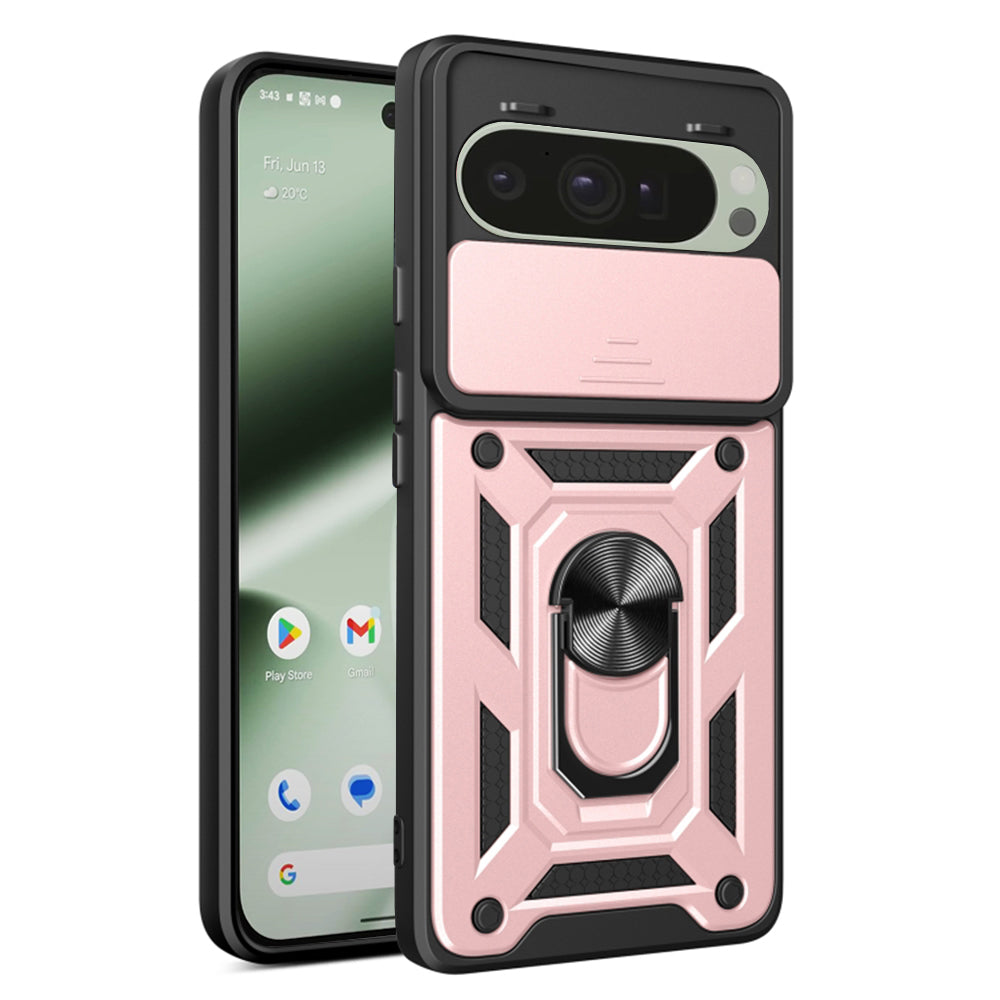Maska za Google Pixel 10 Pro / 10, Techsuit, CamShield, Roza