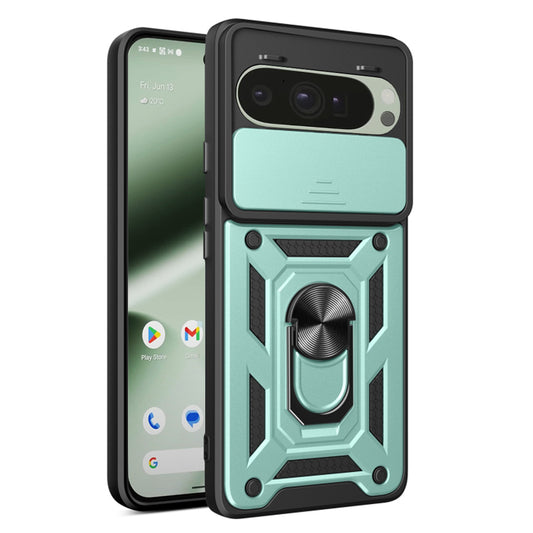 Maska za Google Pixel 10 Pro / 10, Techsuit, CamShield, Zelena