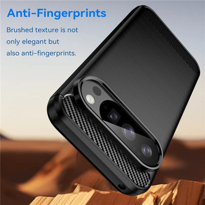 Maska za Google Pixel 10 Pro / 10, Techsuit, Karbon, Crna