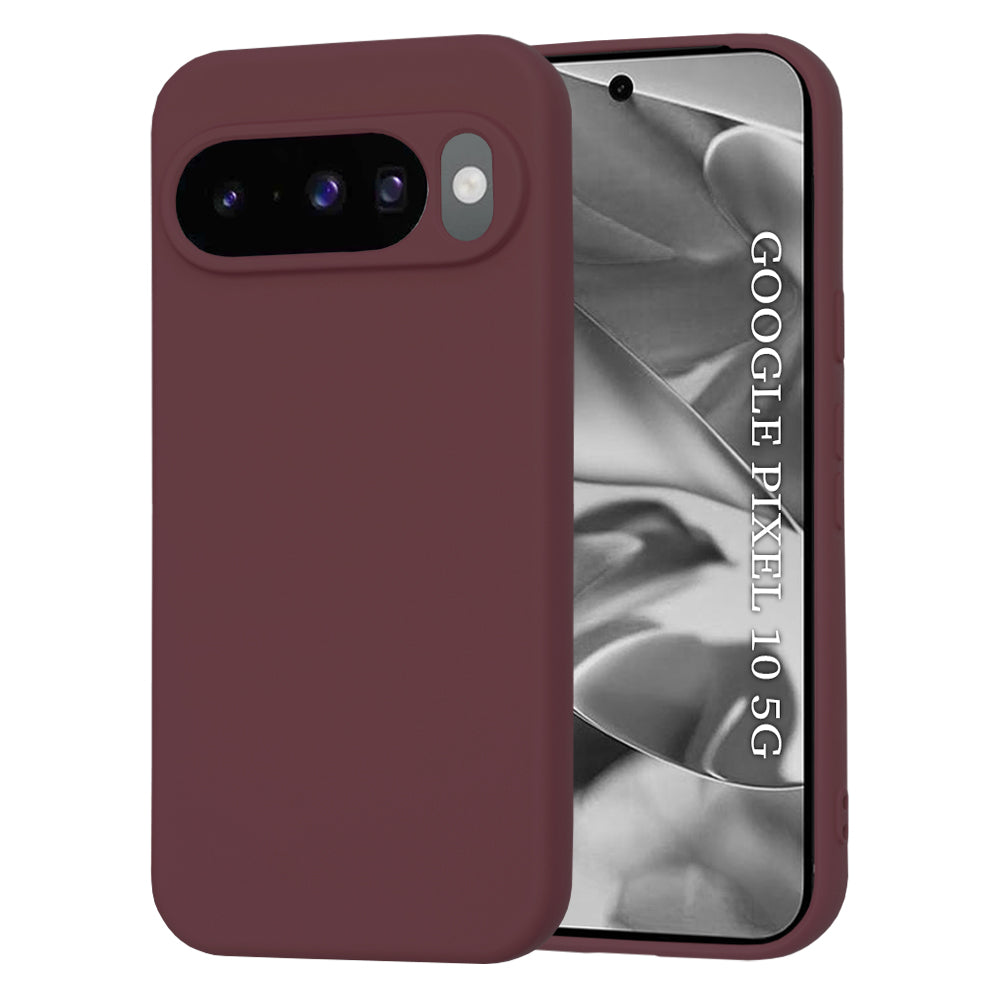 Futrola za Google Pixel 10 Pro / 10, Techsuit, SoftFlex, Višnja