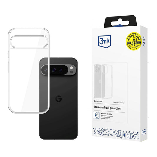 Maska za Google Pixel 10 Pro XL, 3MK, Armor, Prozirna