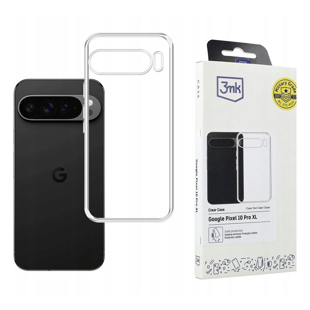 Maska za Google Pixel 10 Pro XL, 3MK, Clear, Prozirna