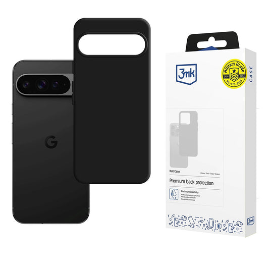 Maska za Google Pixel 10 Pro XL, 3MK, Crna Mat