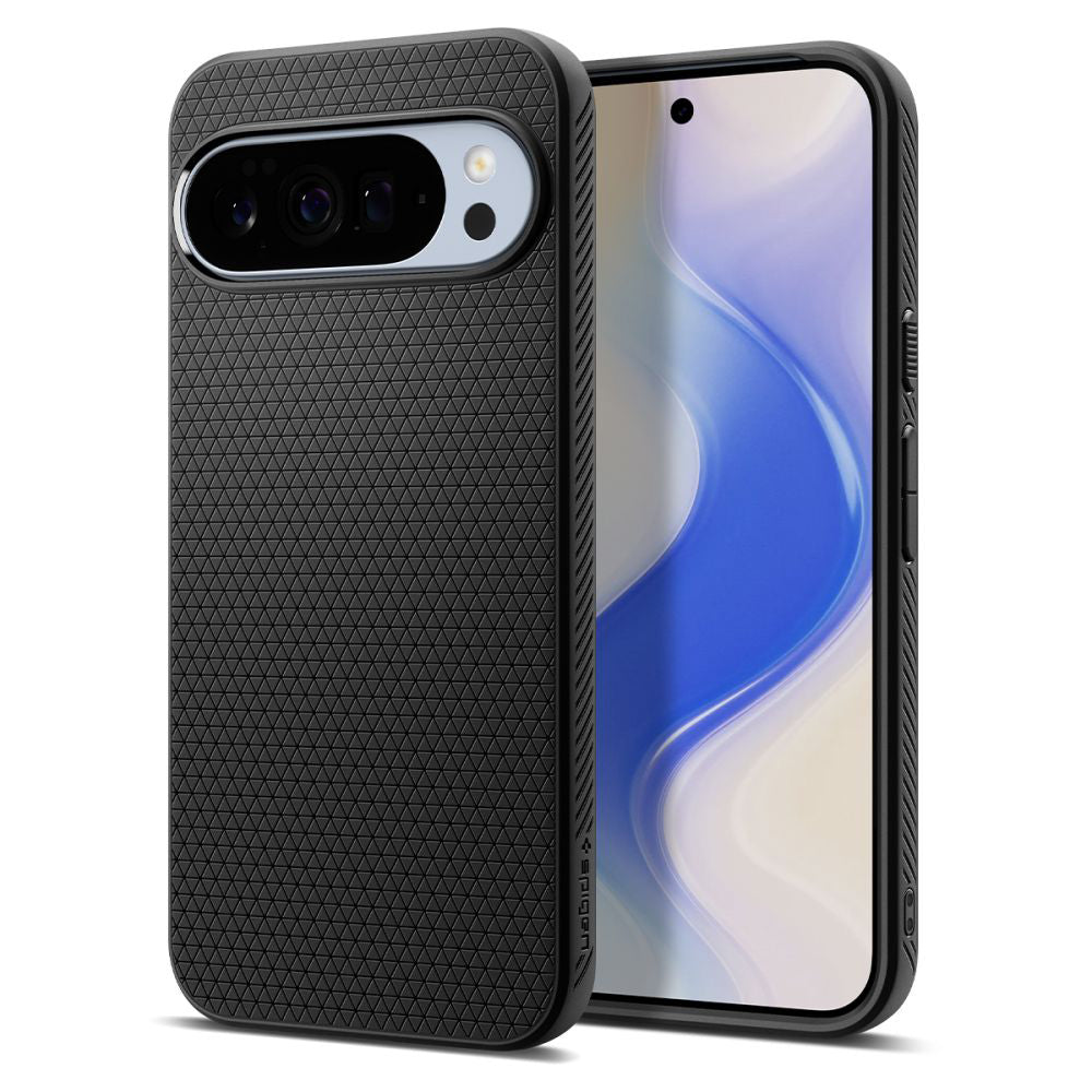 Futrola za Google Pixel 10 Pro XL, Spigen, Liquid Air, Mat Crna ACS09737