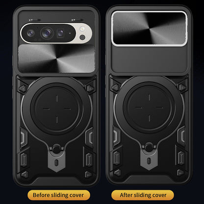 Maska za Google Pixel 10 Pro XL, Techsuit, CamGuard Pro, Ružičasto zlatna