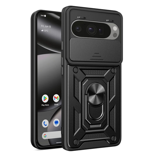 Maska za Google Pixel 10 Pro XL, Techsuit, CamShield, Crna