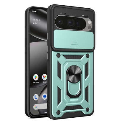 Maska za Google Pixel 10 Pro XL, Techsuit, CamShield, Zelena