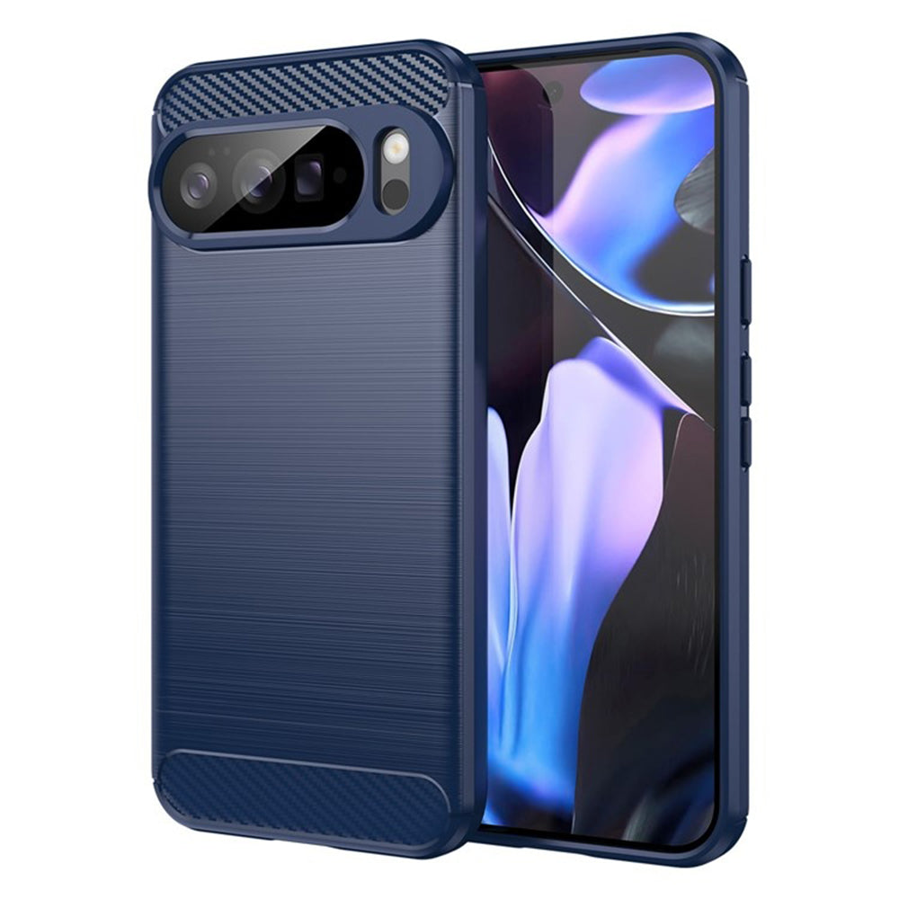 Maska za Google Pixel 10 Pro XL, Techsuit, Karbon, Plava
