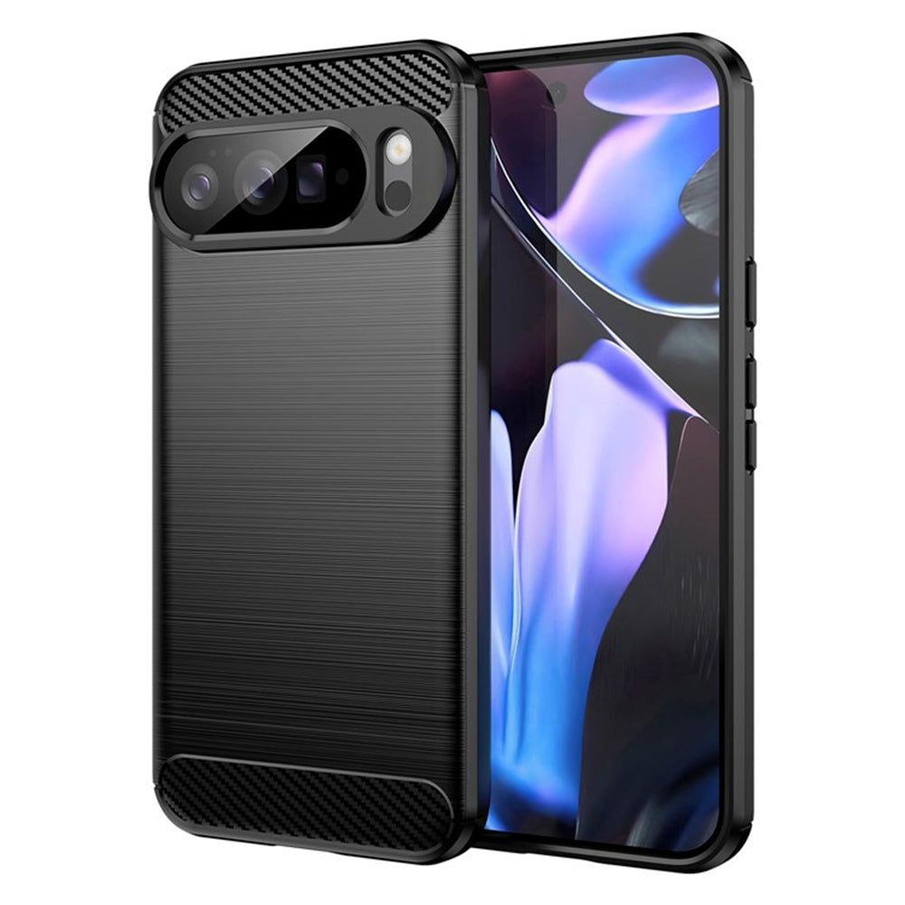Maska za Google Pixel 10 Pro XL, Techsuit, Karbon, Crna