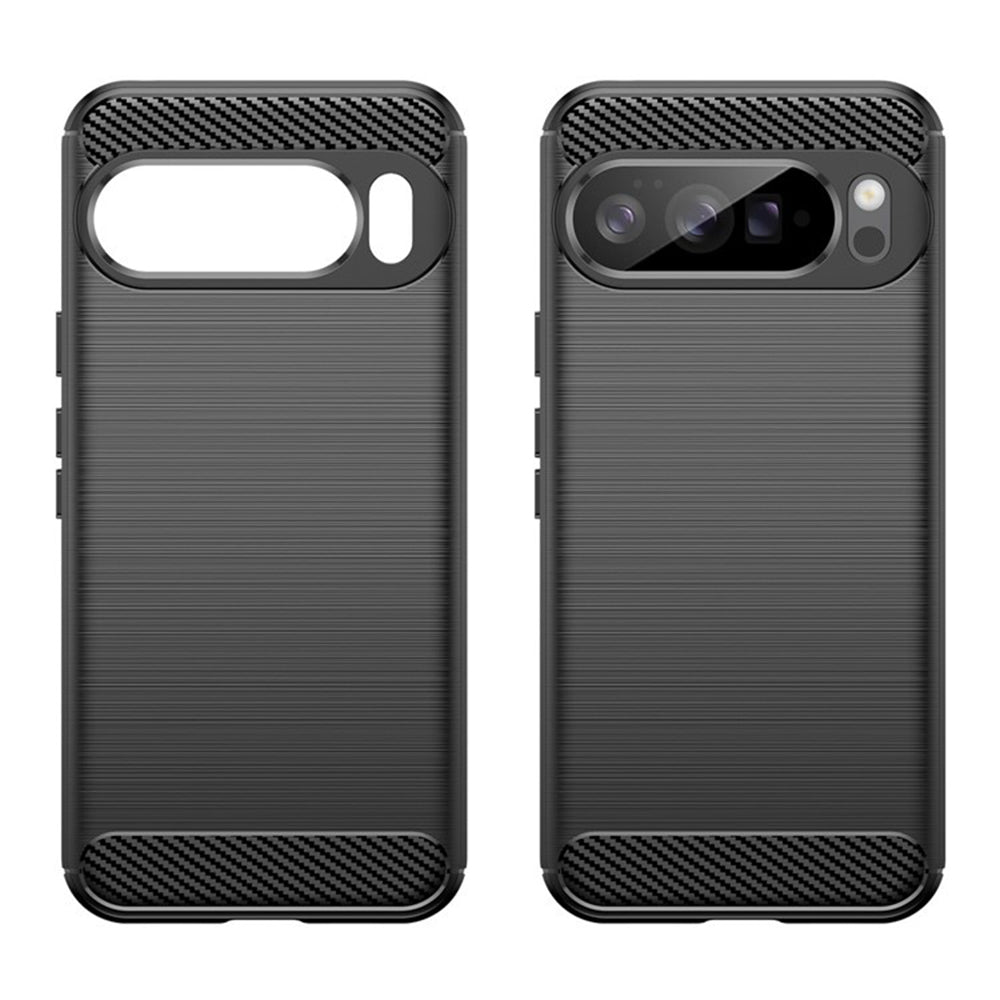 Maska za Google Pixel 10 Pro XL, Techsuit, Karbon, Crna