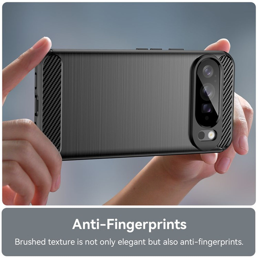 Maska za Google Pixel 10 Pro XL, Techsuit, Karbon, Crna