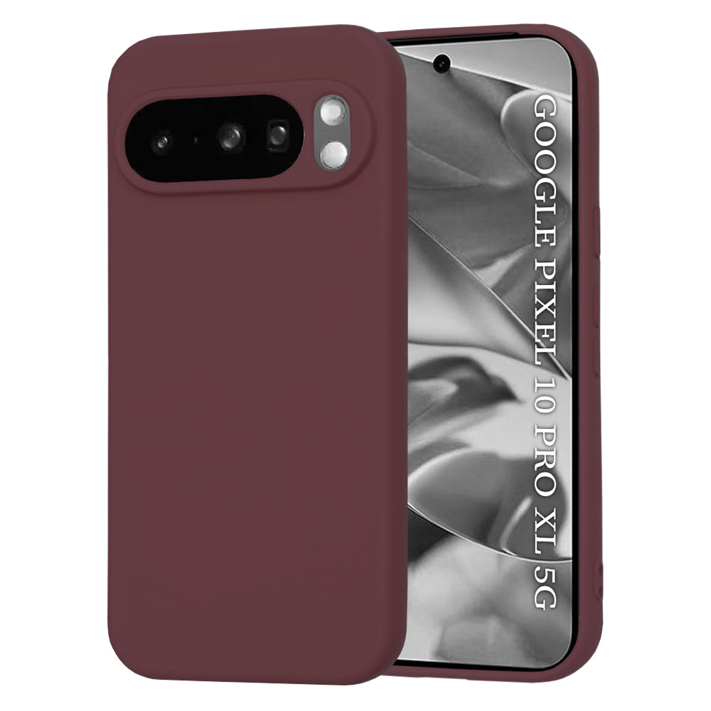 Maska za Google Pixel 10 Pro XL, Techsuit, SoftFlex, Bordo