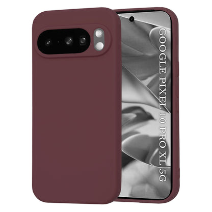 Maska za Google Pixel 10 Pro XL, Techsuit, SoftFlex, Bordo