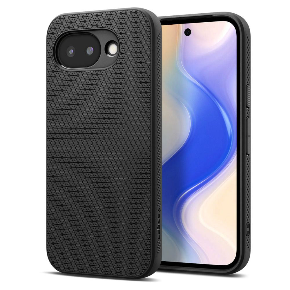 Futrola za Google Pixel 10a, Spigen, Liquid Air, Mat crna ACS11285