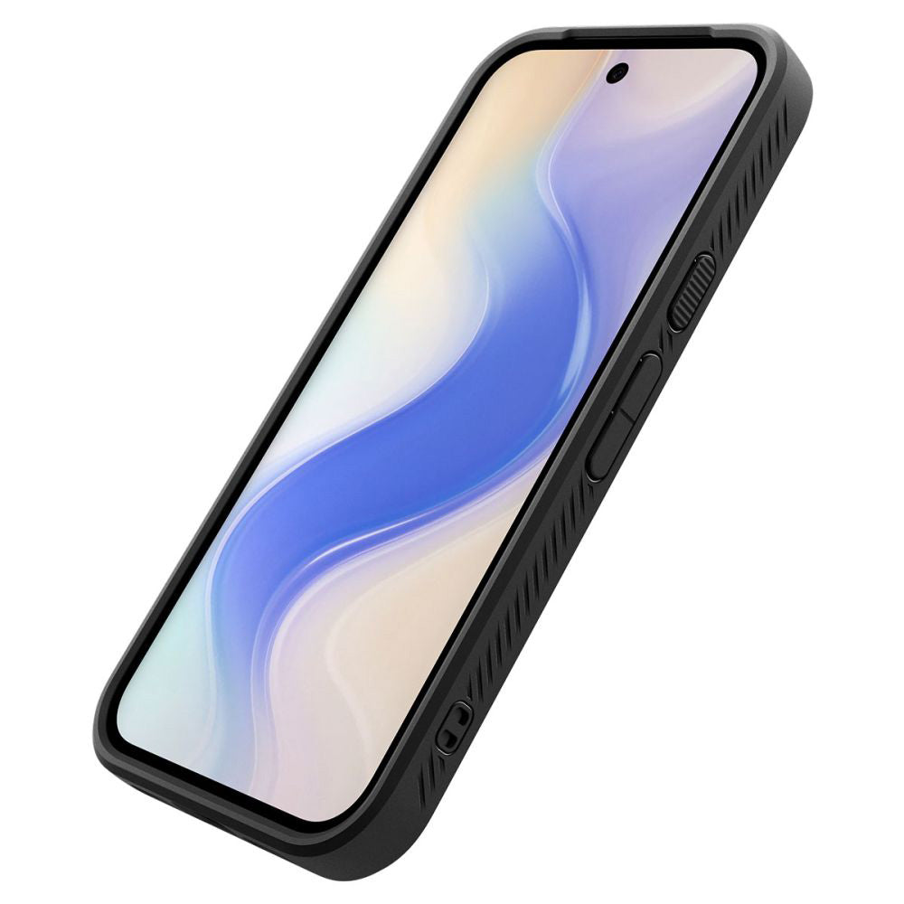 Futrola za Google Pixel 10a, Spigen, Liquid Air, Mat crna ACS11285