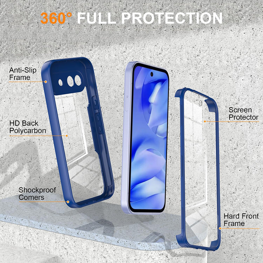 Futrola za Google Pixel 10a, Techsuit, ColorVerse 360, Plava