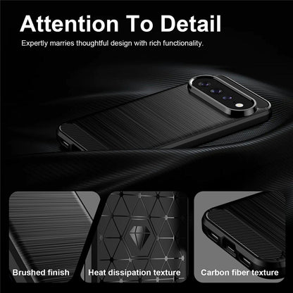 Maska za Google Pixel 11 Pro / 11, Techsuit, Karbon, Crna