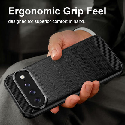 Maska za Google Pixel 11 Pro / 11, Techsuit, Karbon, Crna