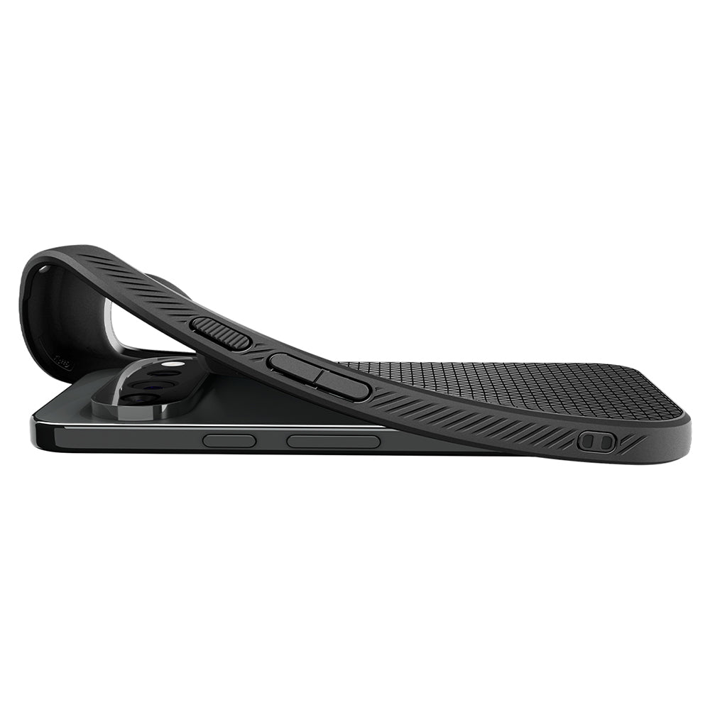 Maska za Google Pixel 11 Pro, Spigen, Liquid Air, Crna Mat ACS11428