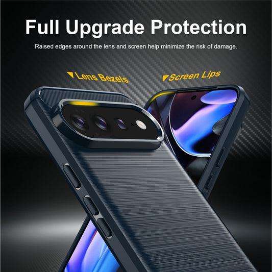 Maska za Google Pixel 11 Pro XL, Techsuit, Karbon, Plava
