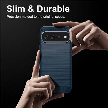Maska za Google Pixel 11 Pro XL, Techsuit, Karbon, Plava