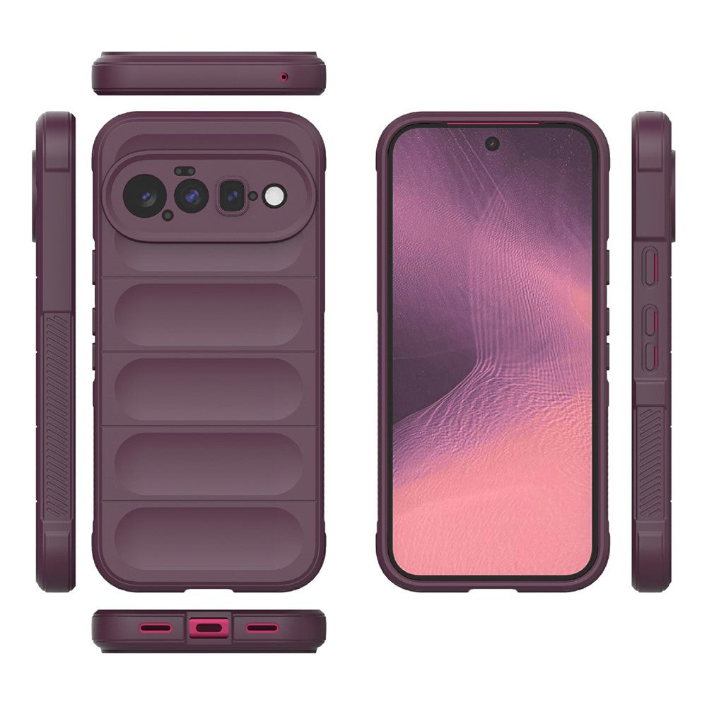 Maska za Google Pixel 11, Techsuit, Magic Shield, Bordo