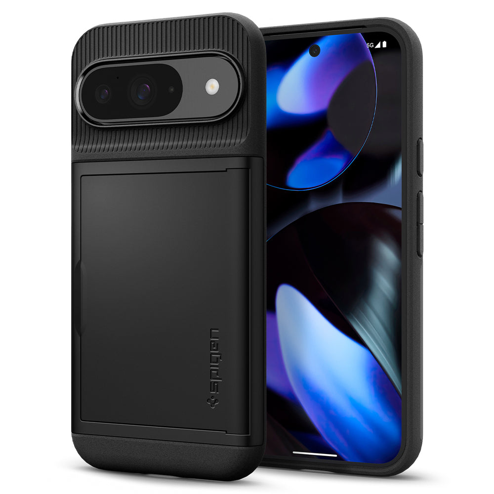 Futrola za Google Pixel 9 / 9 Pro, Spigen, Slim Armor CS, Crna ACS07695